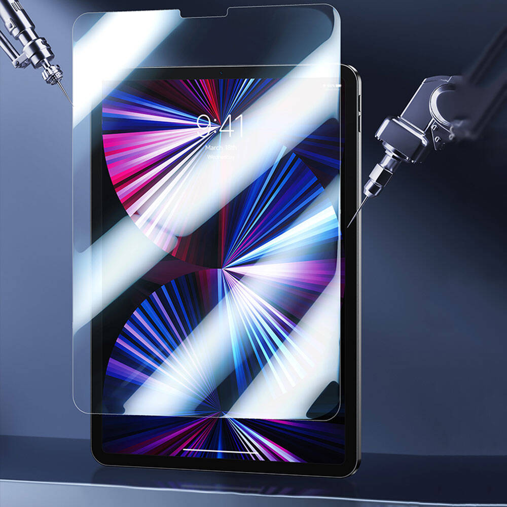 Apple iPad Pro 11 2025 M5 Benks OKR Glass Warrior HD Parlak Ekran Koruyucu - 10