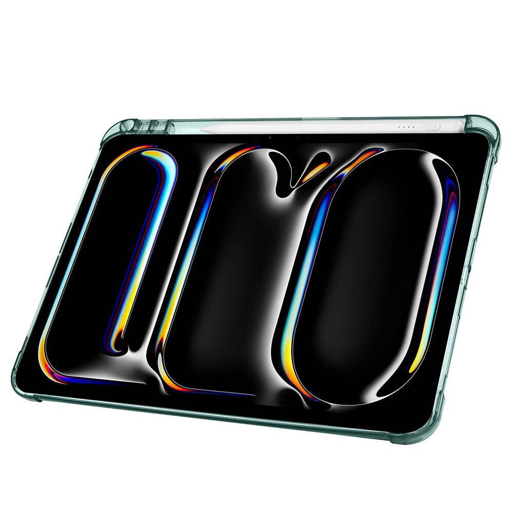 Apple iPad Pro 11 2025 M5 Case Zore Tri Folding Stand Case Pencil Compartment - 16