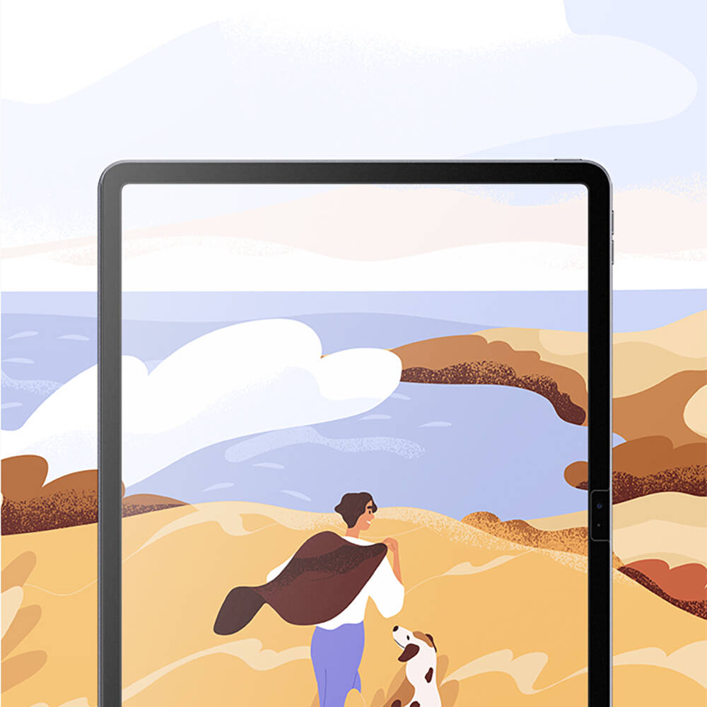Apple iPad Pro 11 2025 M5 Kağıt Hisli Benks Mat Paper-Like Ekran Koruyucu - 3