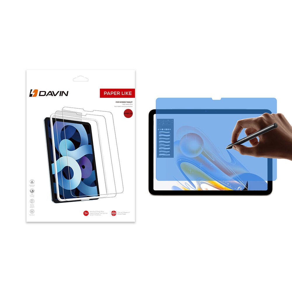 Apple iPad Pro 11 2025 M5 Kağıt Hisli Mat Davin Paper Like Ekran Koruyucu - 2 Apple iPad Pro 11 2025 M5 Kağıt Hisli Mat Davin Paper Like Ekran Koruyucu - 2