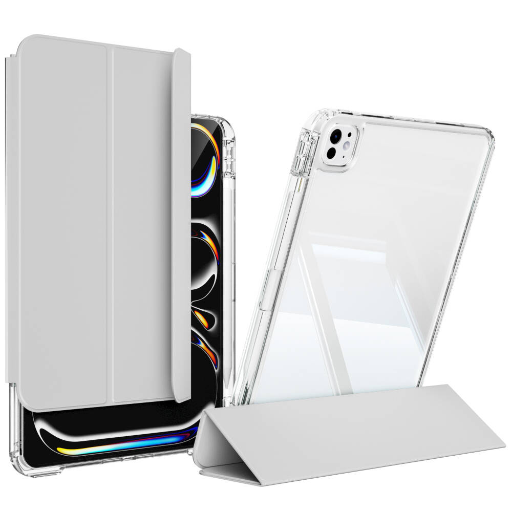 ​​​Apple iPad Pro 11 2025 M5 Kılıf Magnetik Ayrılabilen Airbagli Zore Sliding Tablet Kılıfı - 5