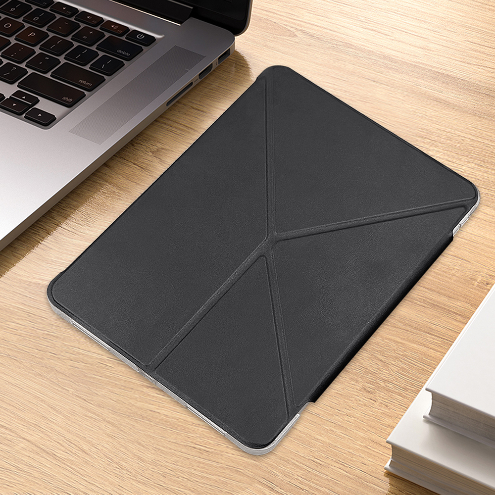 Apple iPad Pro 11 2025 M5 Raptic Clear Folio Airbag Transparent Cover Foldable Stand Case - 6