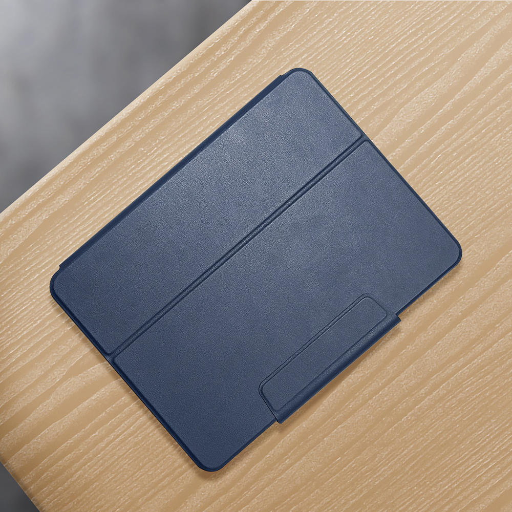 Apple iPad Pro 11 2025 M5 Raptic Spin Detachable Folio PU Ayrılabilir Kalem Bölmeli Standlı Kılıf - 26