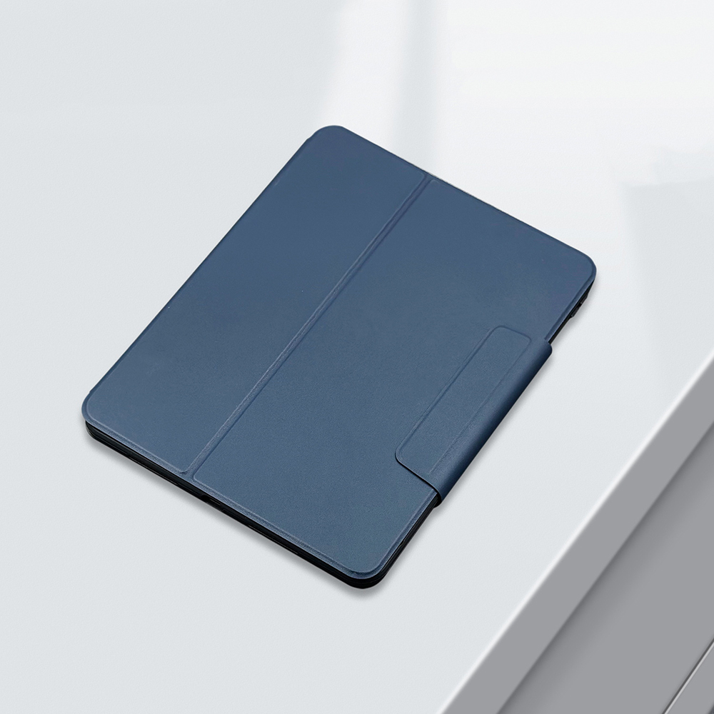 Apple iPad Pro 11 2025 M5 Raptic Spin Detachable Folio PU Ayrılabilir Kalem Bölmeli Standlı Kılıf - 28