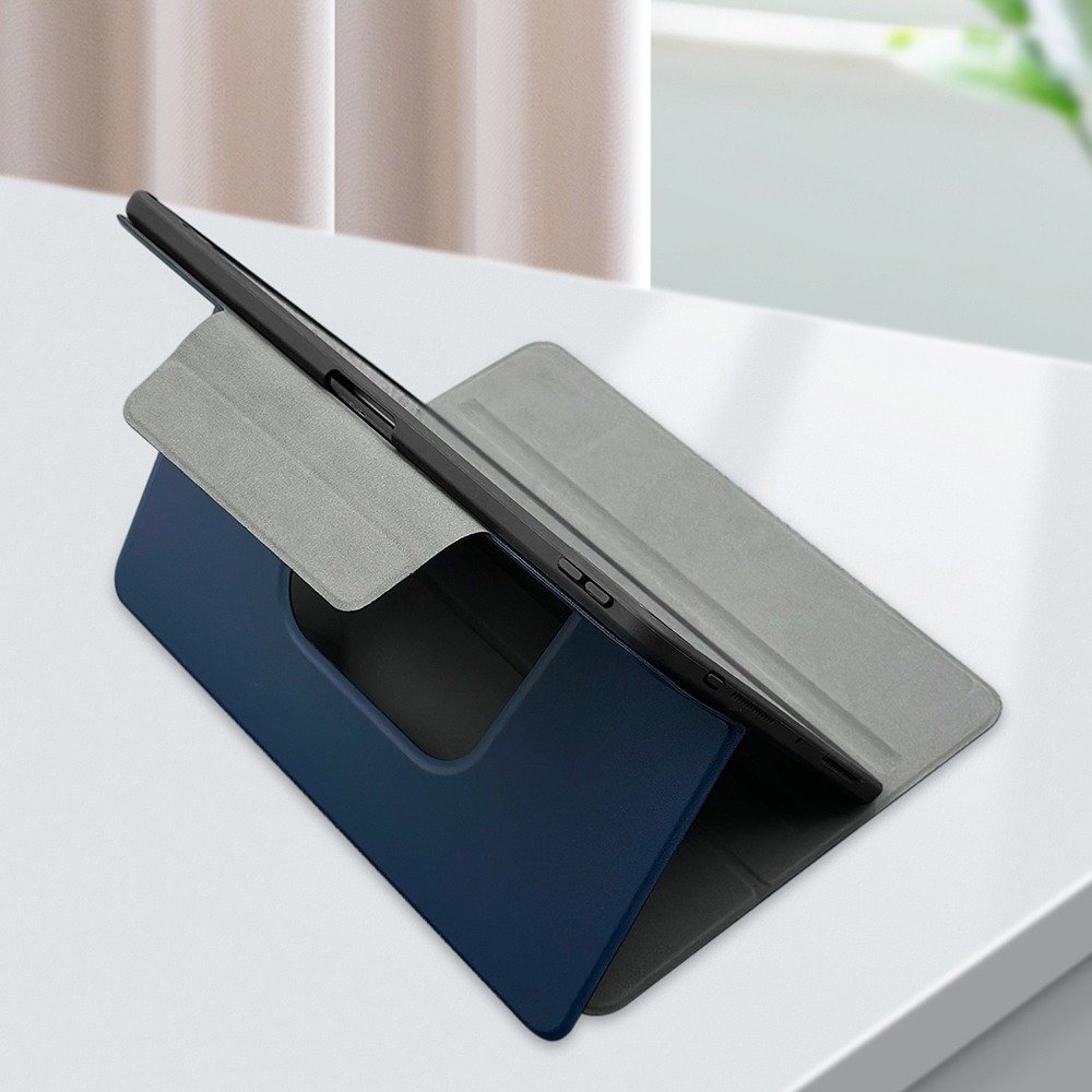 Apple iPad Pro 11 2025 M5 Raptic Spin Detachable Folio PU Ayrılabilir Kalem Bölmeli Standlı Kılıf - 21