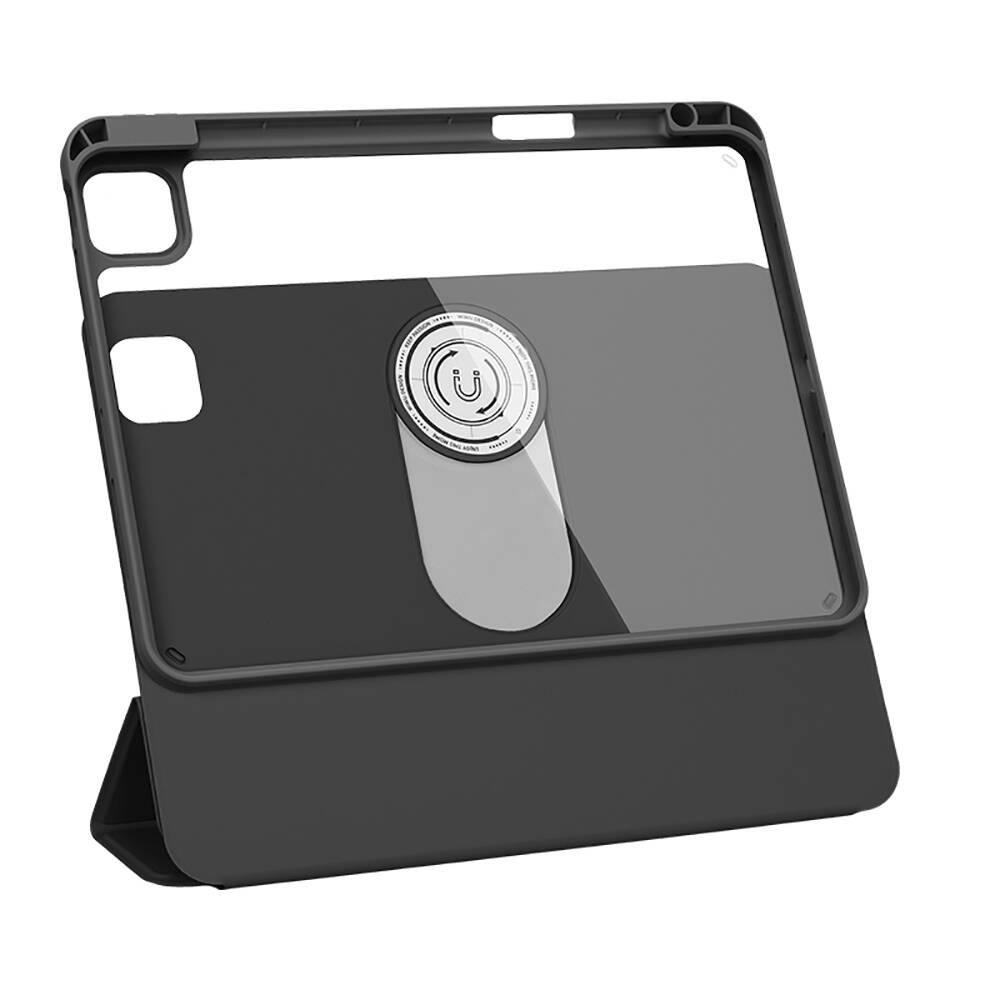 Apple iPad Pro 11 2025 M5 Wiwu 360° Dönebilen Standlı Magnetik Koruyucu Tablet Kılıfı - 7
