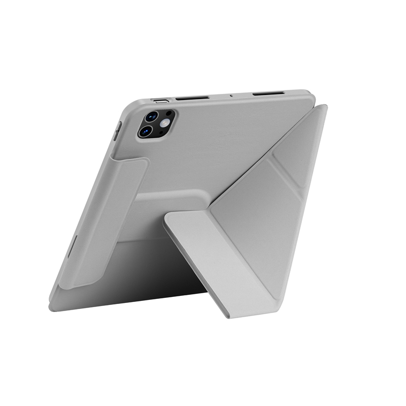 Apple iPad Pro 11 2025 M5 Wiwu 360° Dönebilen Standlı Magnetik Koruyucu Tablet Kılıfı - 12