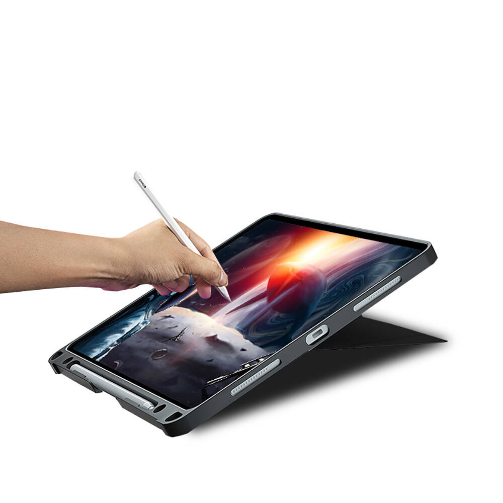 Apple iPad Pro 11 2025 M5 Wiwu Mag Touch Klavyeli Standlı Kılıf - 18