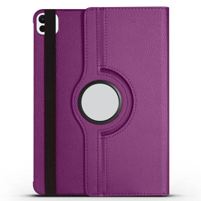 Apple iPad Pro 11 2025 M5 Zore Rotating Stand Case Purple
