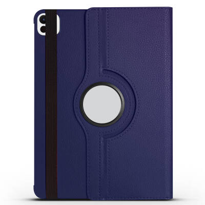 Apple iPad Pro 11 2025 M5 Zore Rotating Stand Case Navy blue