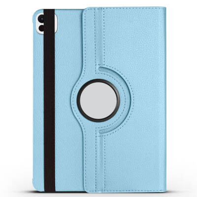 Apple iPad Pro 11 2025 M5 Zore Rotating Stand Case Blue