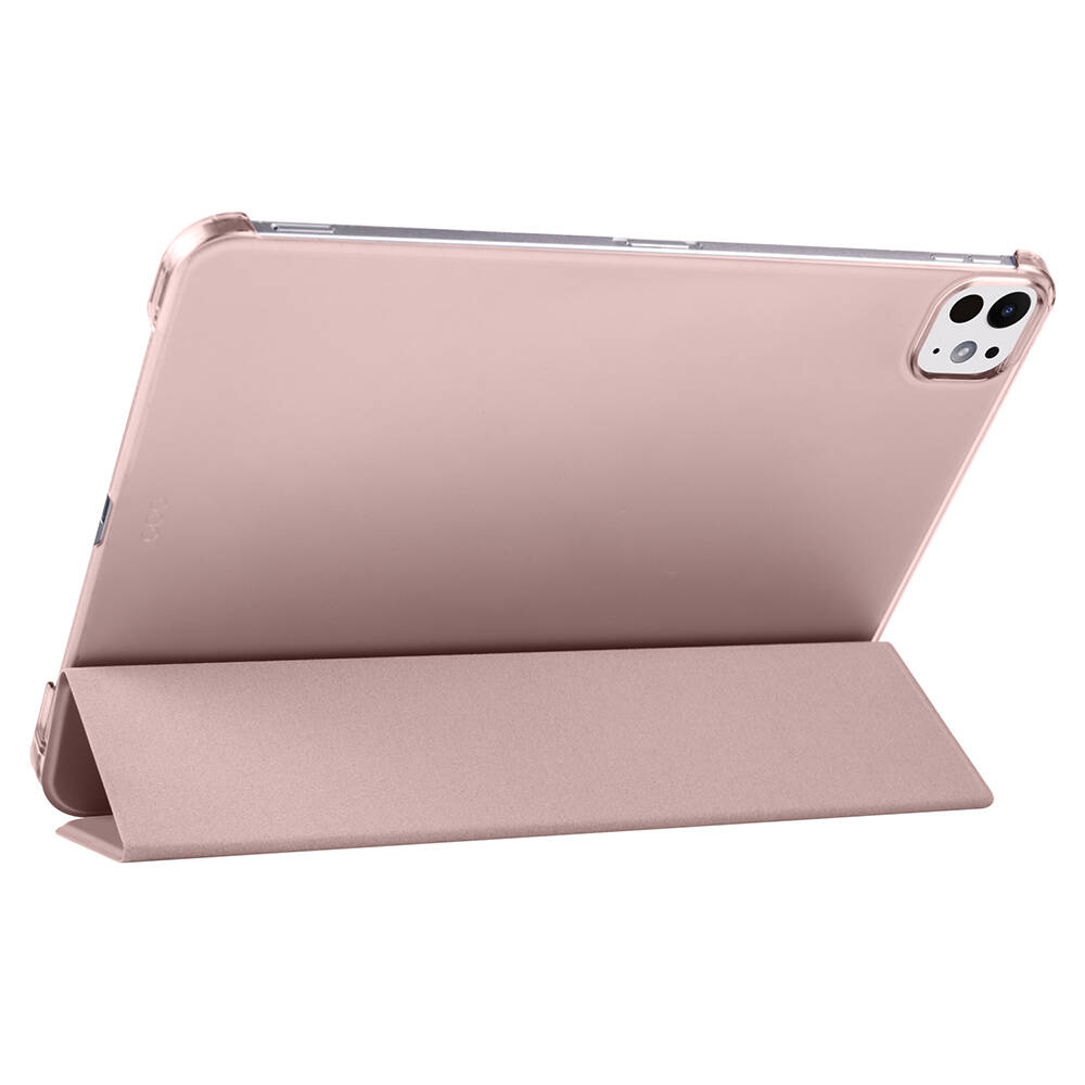 Apple iPad Pro 11 2025 M5 Zore Smart Cover Kalem Bölmeli Standlı 1-1 Kılıf - 12