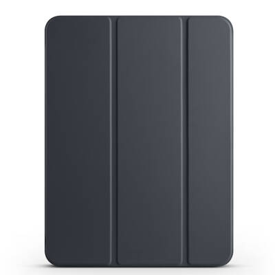 Apple iPad Pro 11 2025 M5 Zore Smart Cover Kalem Bölmeli Standlı 1-1 Kılıf Siyah
