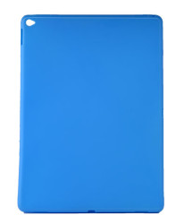 Apple iPad Pro 12.9 2015 Kılıf Zore Tablet Süper Silikon Kapak Mavi