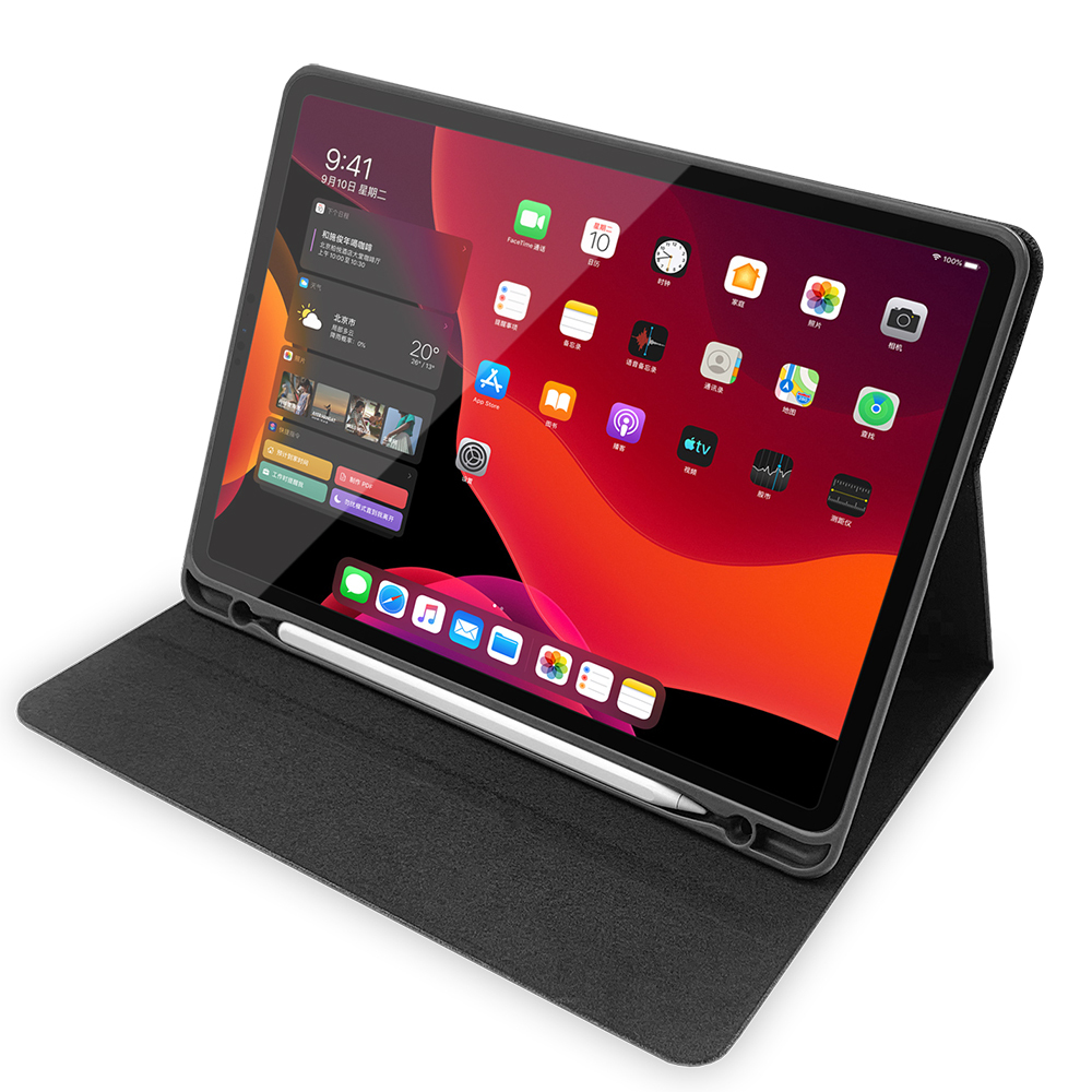 Apple iPad Pro 12.9 2018 Raptic SmartStyle Pen Part with Stand Case - 5