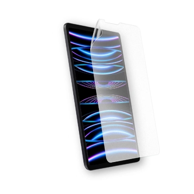 Apple iPad Pro 12.9 2020 (4.Nesil) Kağıt Hisli Mat Davin Paper Like Tablet Ekran Koruyucu Renksiz