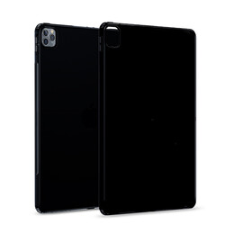 Apple iPad Pro 12.9 2020 (4.Nesil) Kılıf Zore Tablet Süper Silikon Kapak Siyah