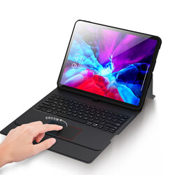 Apple iPad Pro 12.9 2020 (4.Generation) Benks Multifunctional Wireless Keyboard Case Black