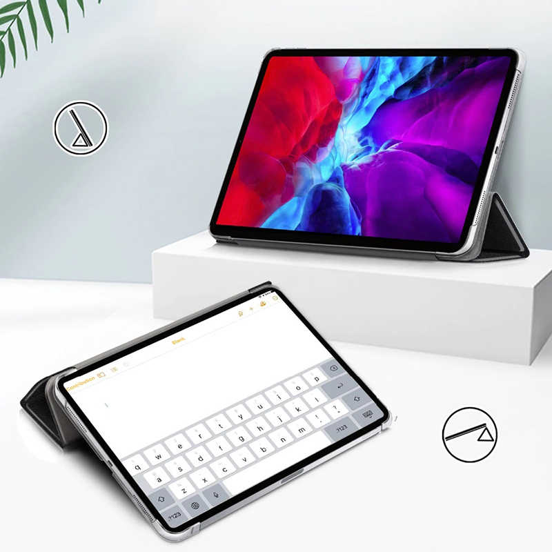Apple iPad Pro 12.9 2020 (4.Generation) Zore Smart Cover Stand 1-1 Case - 6
