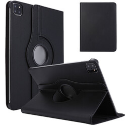 Apple iPad Pro 12.9 2021 (5.Nesil) Zore Dönebilen Standlı Kılıf Siyah