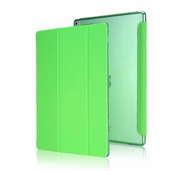 Apple iPad Pro 12.9 2015 Zore Smart Cover Stand 1-1 Case Green