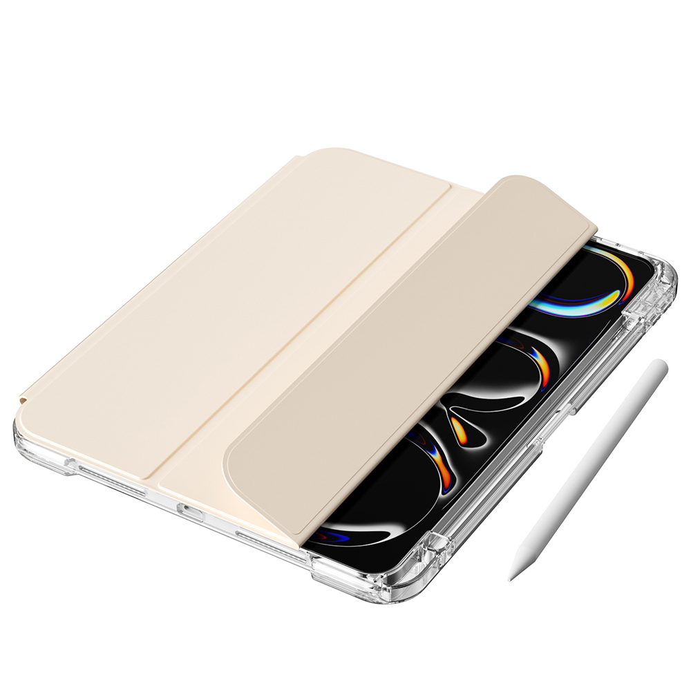 ​​Apple iPad Pro 13 2024 Case Magnetic Detachable Airbag Zore Sliding Tablet Case - 22