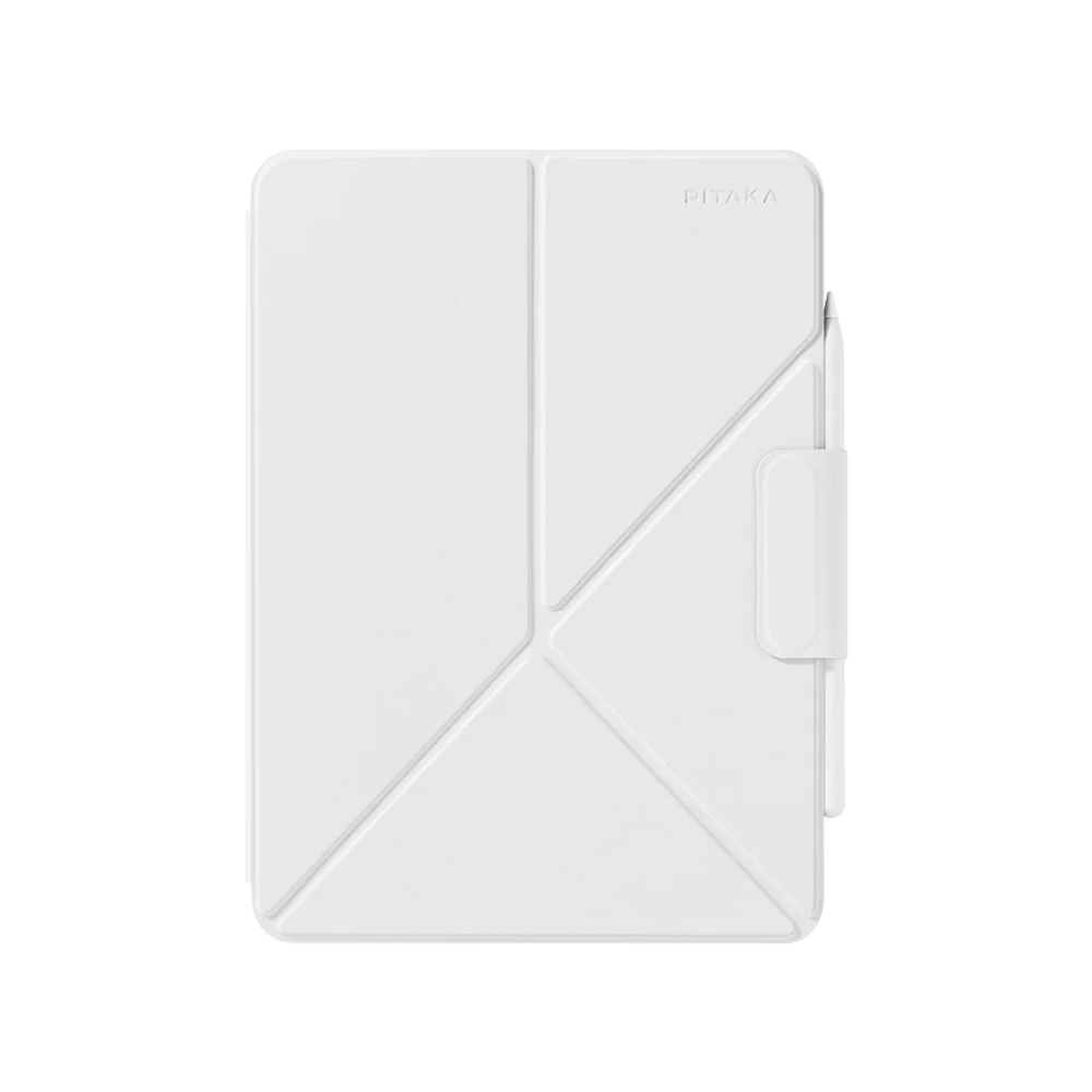 Apple iPad Pro 13 2024 Pitaka MagEZ Folio 2 Stand Case Pen Compartments - 3