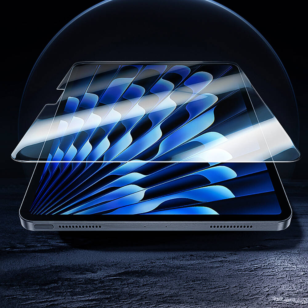 Apple iPad Pro 13 2025 M5 Benks King Kong Eğimli Kenar Oleofobik Özellikli Temperli Cam Ekran Koruyucu - 9