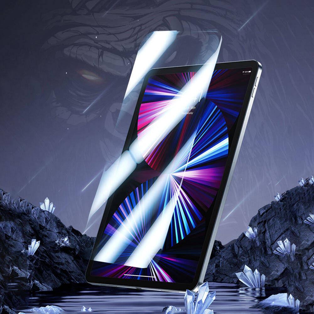 Apple iPad Pro 13 2025 M5 Benks OKR Glass Warrior HD Parlak Ekran Koruyucu - 14
