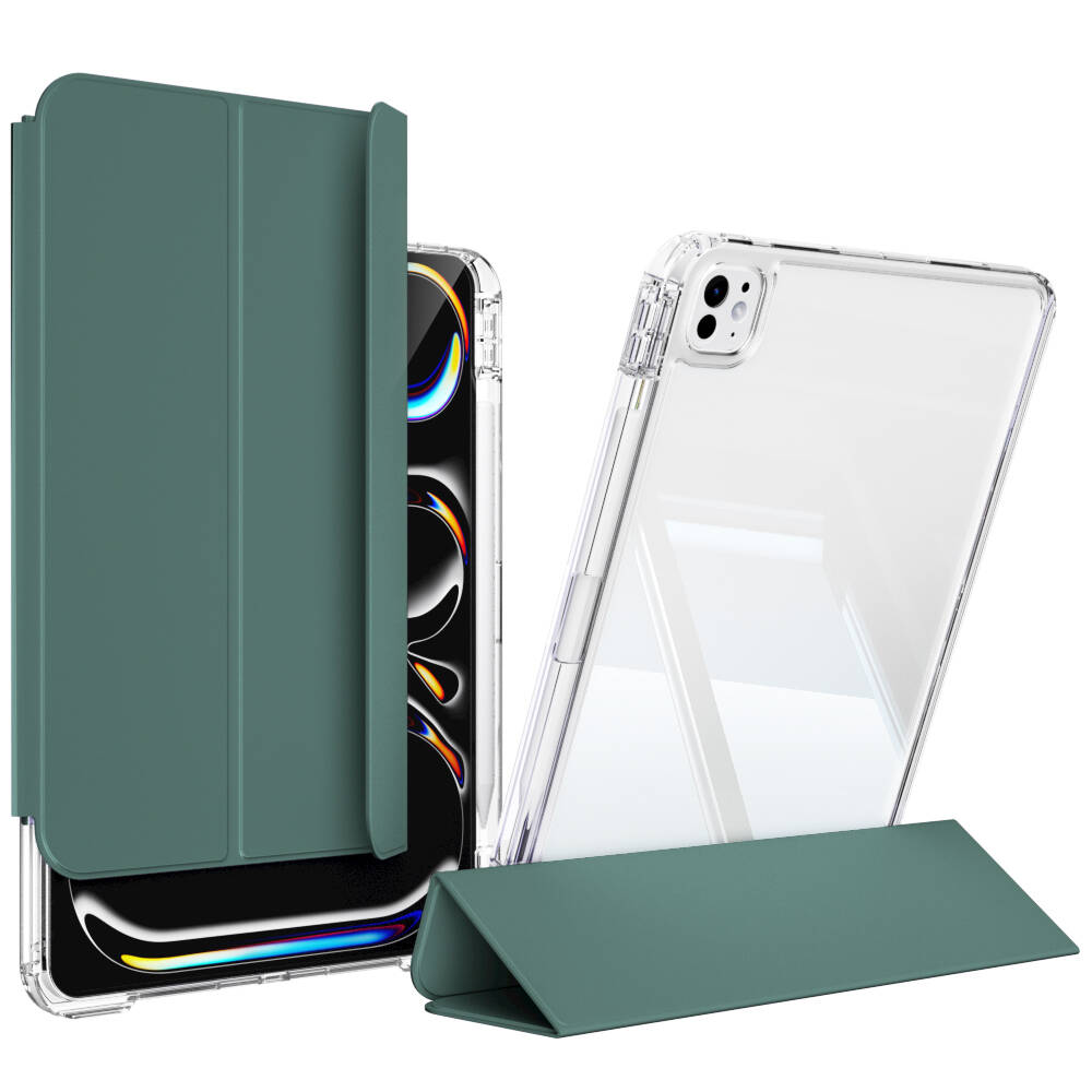 Apple iPad Pro 13 2025 M5 Case Magnetic Detachable Airbag Zore Sliding Tablet Case - 3