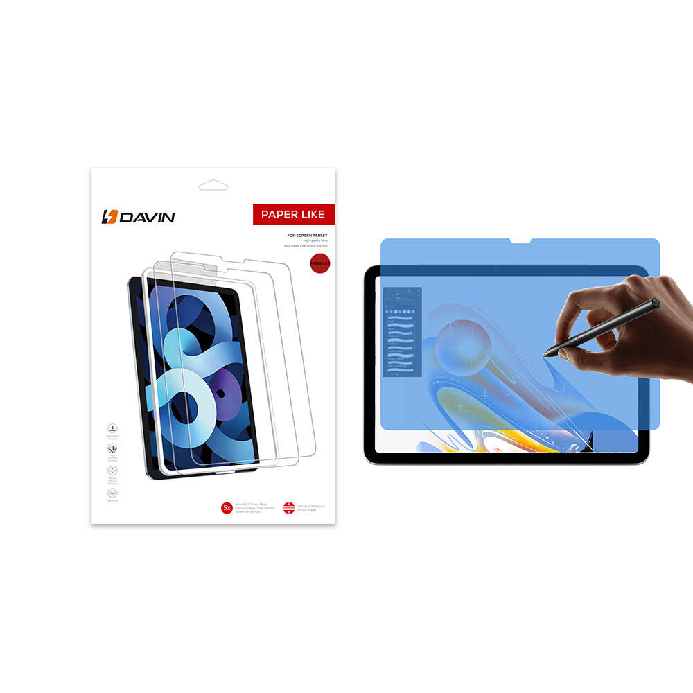 Apple iPad Pro 13 2025 M5 Kağıt Hisli Mat Davin Paper Like Ekran Koruyucu - 1 Apple iPad Pro 13 2025 M5 Kağıt Hisli Mat Davin Paper Like Ekran Koruyucu - 1