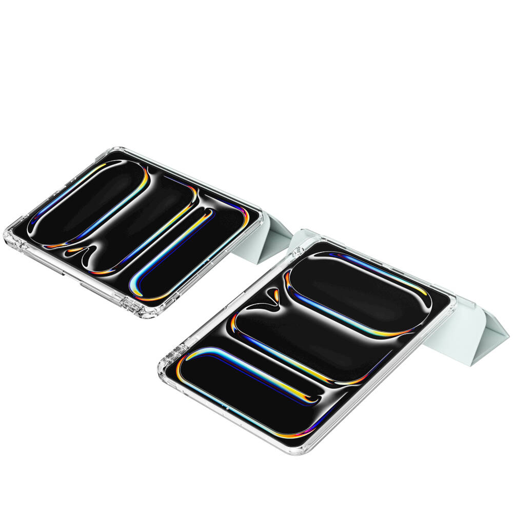 ​​Apple iPad Pro 13 2025 M5 Kılıf Magnetik Ayrılabilen Airbagli Zore Sliding Tablet Kılıfı - 12
