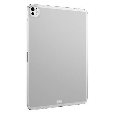 Apple iPad Pro 13 2025 M5 Kılıf Zore Tablet Süper Silikon Kapak Şeffaf