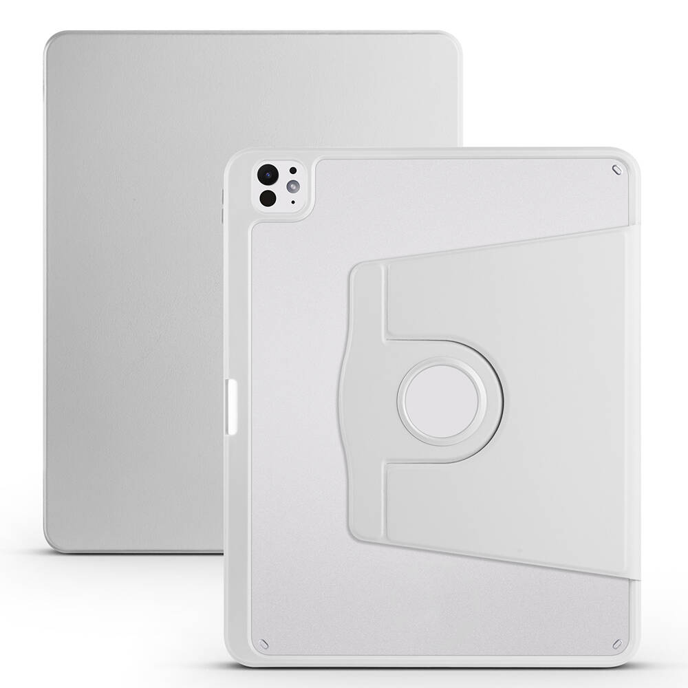 Apple iPad Pro 13 2025 M5 Kılıf Zore Termik Kalem Bölmeli Dönebilen Standlı Kılıf - 7 Apple iPad Pro 13 2025 M5 Kılıf Zore Termik Kalem Bölmeli Dönebilen Standlı Kılıf - 7
