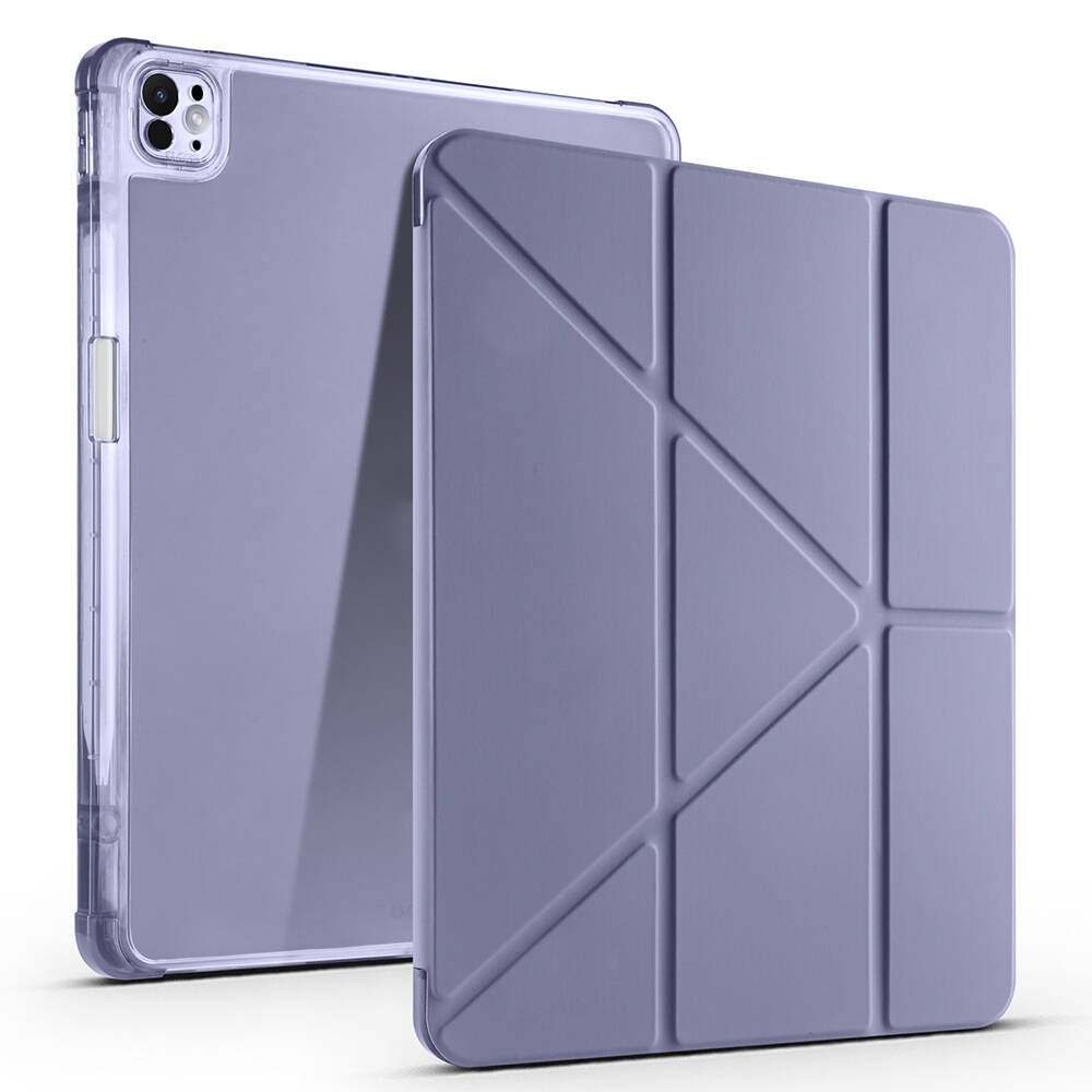Apple iPad Pro 13 2025 M5 Kılıf Zore Tri Folding Kalem Bölmeli Standlı Kılıf - 8 Apple iPad Pro 13 2025 M5 Kılıf Zore Tri Folding Kalem Bölmeli Standlı Kılıf - 8