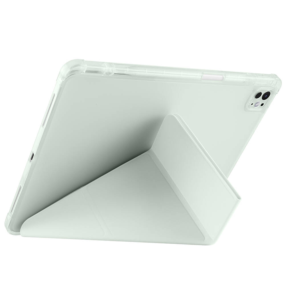 Apple iPad Pro 13 2025 M5 Kılıf Zore Tri Folding Kalem Bölmeli Standlı Kılıf - 17 Apple iPad Pro 13 2025 M5 Kılıf Zore Tri Folding Kalem Bölmeli Standlı Kılıf - 17