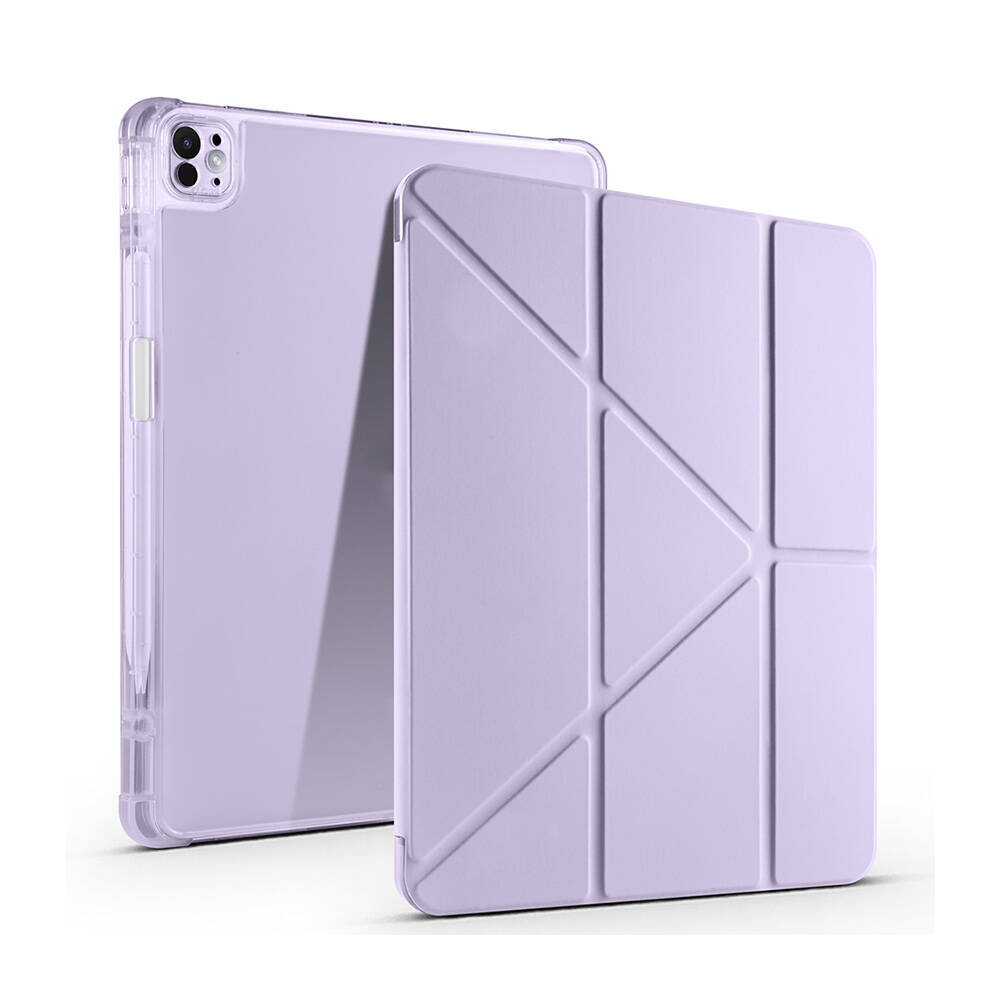 Apple iPad Pro 13 2025 M5 Kılıf Zore Tri Folding Kalem Bölmeli Standlı Kılıf - 14 Apple iPad Pro 13 2025 M5 Kılıf Zore Tri Folding Kalem Bölmeli Standlı Kılıf - 14