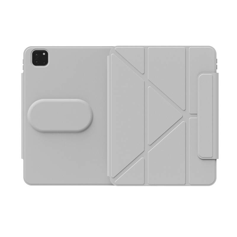 Apple iPad Pro 13 2025 M5 Wiwu 360° Dönebilen Standlı Magnetik Koruyucu Tablet Kılıfı - 5