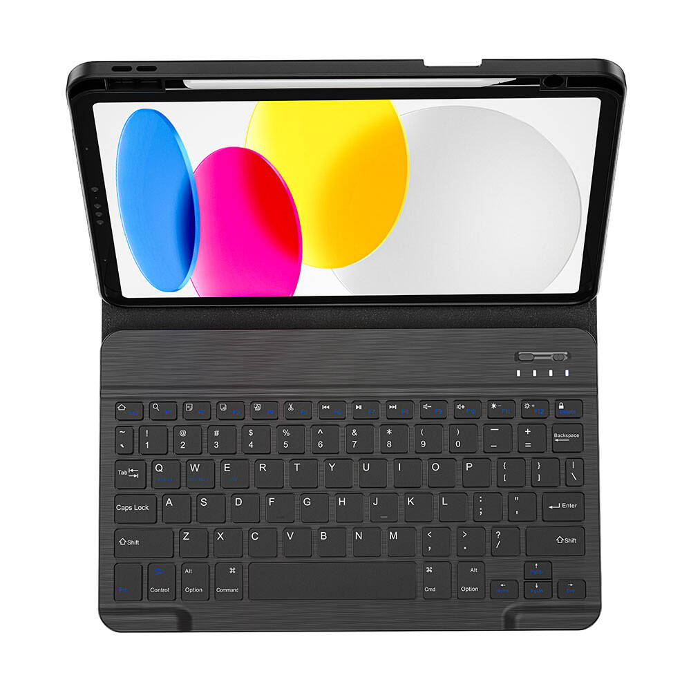 Apple iPad Pro 13 2025 M5 Wiwu Protective Gizli Kalem Bölmeli Klavyeli Kılıf - 3