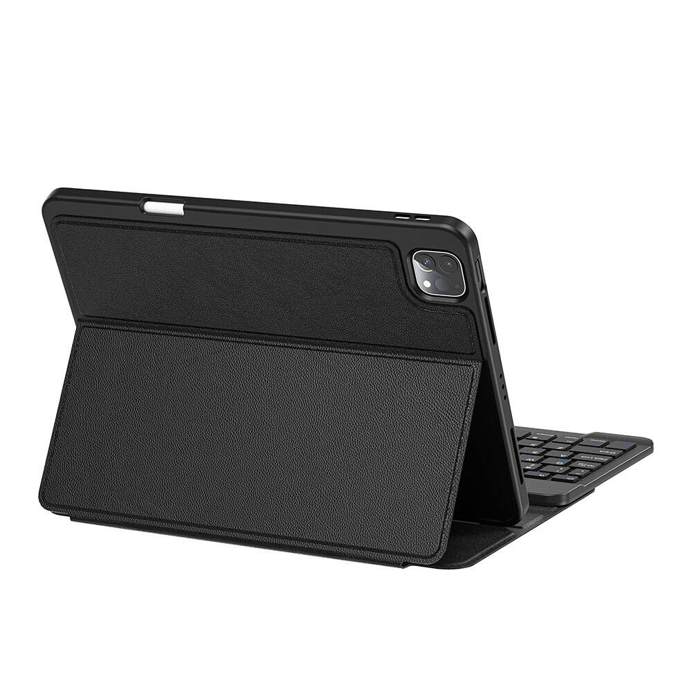 Apple iPad Pro 13 2025 M5 Wiwu Protective Gizli Kalem Bölmeli Klavyeli Kılıf - 6