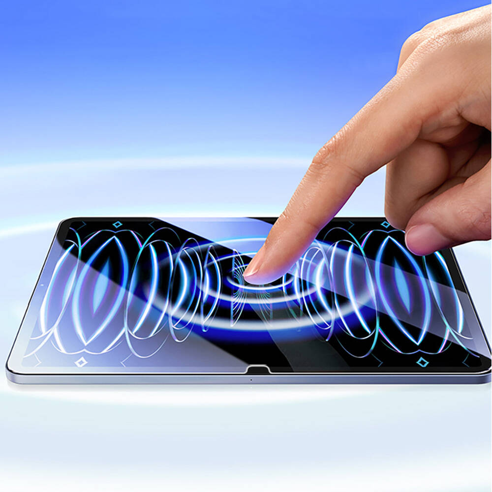 Apple iPad Pro 13 2025 M5 Wiwu Wi-GQ003 iVista Serisi Oleofobik HD Temperli Cam Ekran Koruyucu - 5