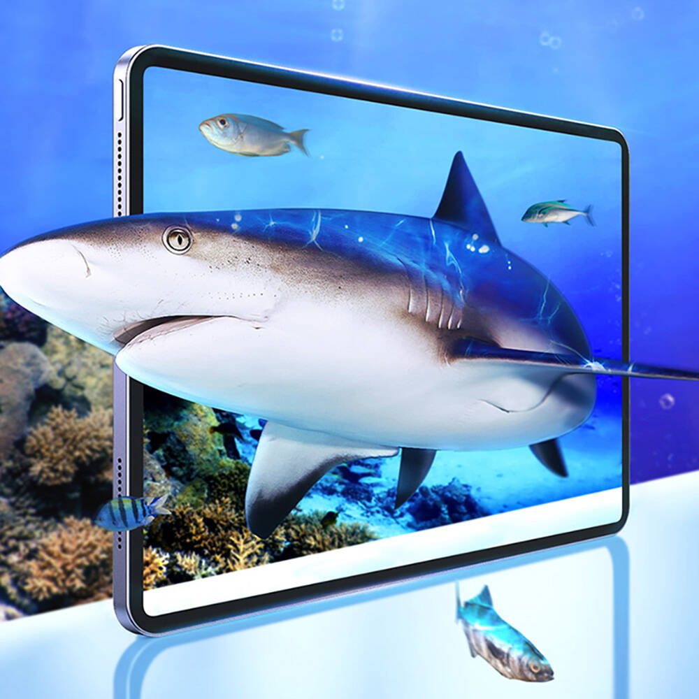 Apple iPad Pro 13 2025 M5 Wiwu Wi-GQ003 iVista Serisi Oleofobik HD Temperli Cam Ekran Koruyucu - 9