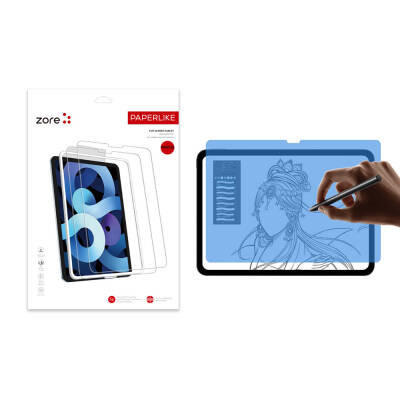 Apple iPad Pro 13 2025 M5 Zore Paper-Like Ekran Koruyucu Şeffaf