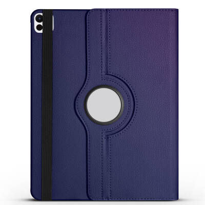 Apple iPad Pro 13 2025 M5 Zore Rotating Stand Case Navy blue