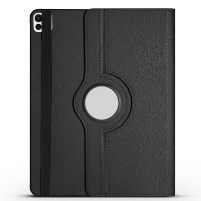 Apple iPad Pro 13 2025 M5 Zore Rotating Stand Case Black