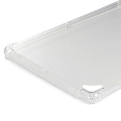 Apple iPad Pro 9.7 2016 Kılıf Zore Tablet Nitro Anti Shock Silikon Kapak Renksiz