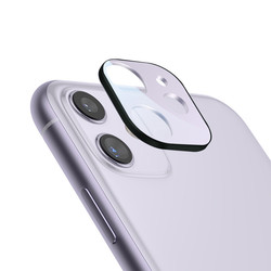 Apple iPhone 11 Benks Kamera Lens Koruyucu Mor