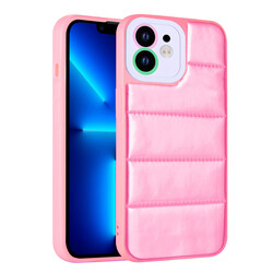 Apple iPhone 11 Case Camera Protected Colorful Zore Hopscotch Cover with Airbag Pink