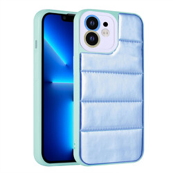 Apple iPhone 11 Case Camera Protected Colorful Zore Hopscotch Cover with Airbag Blue