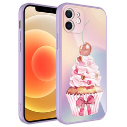 Apple iPhone 11 Case Camera Protected Patterned Hard Silicone Zore Epoksi Cover NO11